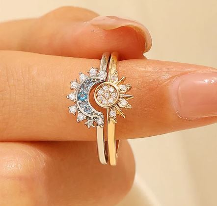 💍Anillo Sol y Luna✨